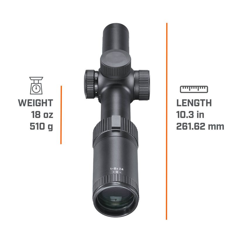 Trophy Quick Acquisition 1-6x24 Riflescope